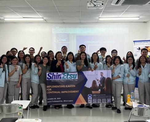 Kaizen Training of Shinetsu Magnetics Philippines
