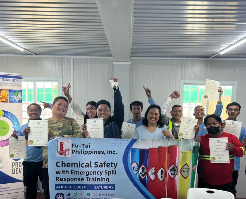 Chemical Safety Training of Fu Tai Philippines Inc.