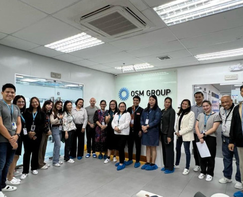 𝐈𝐒𝐎 𝟏𝟒𝟎𝟎𝟏:𝟐𝟎𝟏𝟓 Stage 2 Certification Audit of OSM Manufacturing Philippines Corp